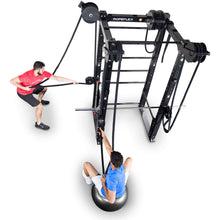 Load image into Gallery viewer, RX8200 Multi-Functional 4 Station Rope Training Rack