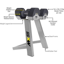 Load image into Gallery viewer, MX Select MX55 Rapid Change Dumbbell System